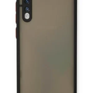 Newface Samsung Galaxy A30s Kılıf Montreal Silikon Kapak - Siyah