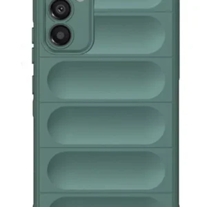 Newface Samsung A56 Kılıf Optimum Silikon - Koyu Yeşil