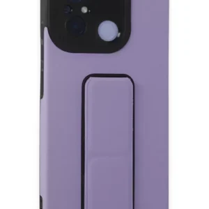 Newface Xiaomi Redmi 12c Kılıf Mega Standlı Silikon - Lila