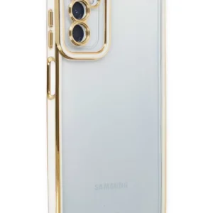 Newface Samsung Galaxy M23 Kılıf Liva Lens Silikon - Beyaz