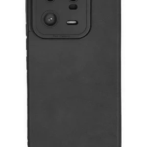 Newface Xiaomi Mi 13 Pro Kılıf Loop Deri Silikon - Siyah