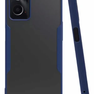 Newface Oppo A96 Kılıf Platin Silikon - Lacivert