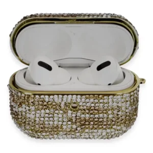 Newface Airpods Pro 2 (2.nesil) Klor Taşlı Kılıf - Desen 6