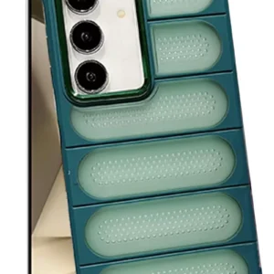 Newface Samsung Galaxy S24 Kılıf Airmax Silikon Kapak - Koyu Yeşil