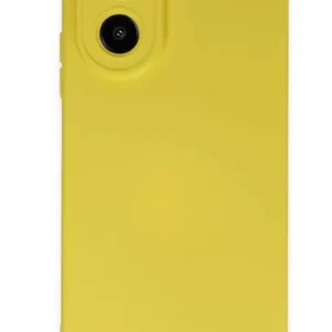 Newface Oppo A38 Kılıf Nano İçi Kadife Silikon - Sarı