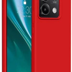 Newface Xiaomi Redmi Note 13 Pro 4g Kılıf First Silikon - Kırmızı