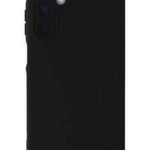 Newface Samsung Galaxy A05s Kılıf Nano İçi Kadife Silikon - Siyah