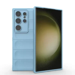 Newface Samsung Galaxy S24 Ultra Kılıf Optimum Silikon - Sky Blue