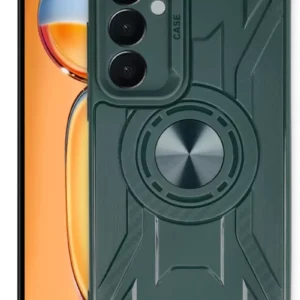 Newface Samsung Galaxy A55 5g Kılıf Lincoln Silikon - Koyu Yeşil