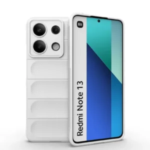 Newface Xiaomi Redmi Note 13 4g Kılıf Optimum Silikon - Krem