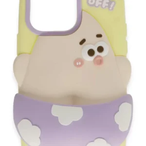 Newface İphone 15 Pro Kılıf Poky Karakter Silikon Kapak - Desen 5