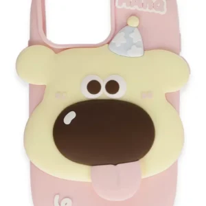 Newface İphone 15 Pro Kılıf Poky Karakter Silikon Kapak - Desen 6