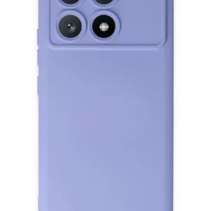 Newface Xiaomi Poco X6 Pro Kılıf Nano İçi Kadife Silikon - Lila