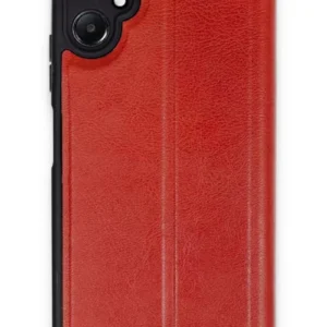 Newface Samsung Galaxy A05 Kılıf Flip Cover - Kırmızı