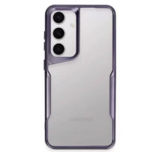 Newface Samsung Galaxy A55 5g Kılıf Boyi Silikon Kapak - Derin Mor