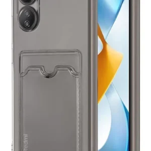 Newface Xiaomi Redmi 13c Kılıf Kart Şeffaf Silikon - Şeffaf