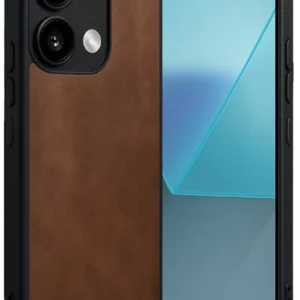 Newface Xiaomi Redmi Note 13 Pro 4g Kılıf Aras Deri Kapak - Taba