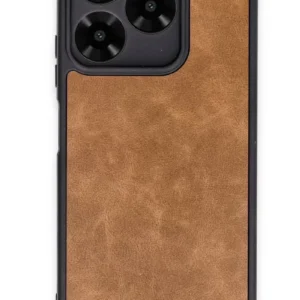 Newface General Mobile Era 50 Kılıf Aras Deri Kapak - Taba