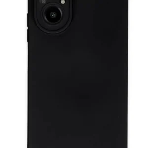 Newface Realme 12 Lite Kılıf Nano İçi Kadife Silikon - Siyah