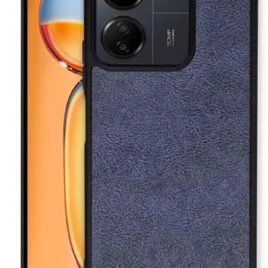 Newface Xiaomi Redmi 13c Kılıf Aras Deri Kapak - Lacivert