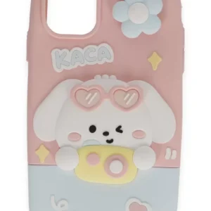 Newface İphone 15 Pro Max Kılıf Poky Karakter Silikon Kapak - Desen 13