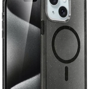 Newface İphone 15 Plus Kılıf Star Magsafe Kapak - Siyah