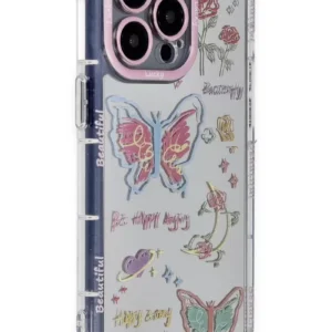 Newface İphone 15 Pro Max Kılıf Reflexion Desenli Kapak - Desen 8