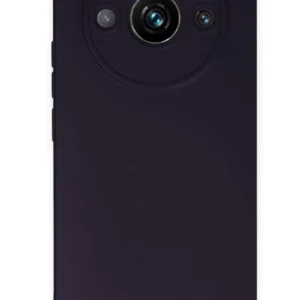 Newface Realme 11 Pro Kılıf Nano İçi Kadife Silikon - Mor