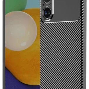 Newface Realme 12 Lite Kılıf Auto Focus Karbon Kapak - Siyah