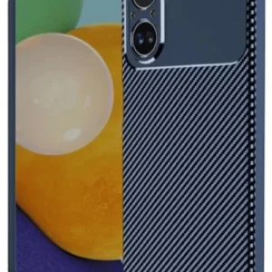 Newface Realme 12 Lite Kılıf Auto Focus Karbon Kapak - Lacivert