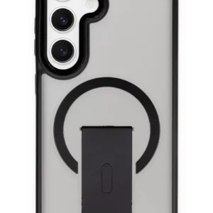 Newface Samsung Galaxy S24 Tork Magsafe Standlı Kapak - Siyah