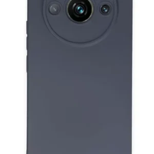 Newface Realme 11 Pro Kılıf Nano İçi Kadife Silikon - Gri