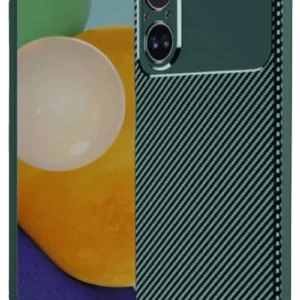 Newface Realme 12 Lite Kılıf Auto Focus Karbon Kapak - Koyu Yeşil