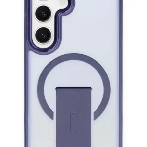 Newface Samsung Galaxy S24 Tork Magsafe Standlı Kapak - Lacivert