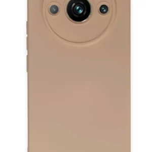 Newface Realme 11 Pro Kılıf Nano İçi Kadife Silikon - Pudra