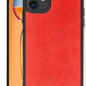Newface İphone 11 Kılıf Aras Deri Kapak - Kırmızı