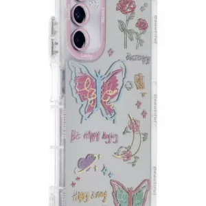 Newface Samsung Galaxy A05s Kılıf Reflexion Desenli Kapak - Desen 8