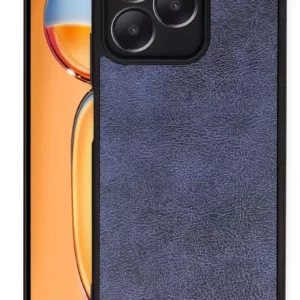 Newface Realme Note 50 4g Kılıf Aras Deri Kapak - Lacivert