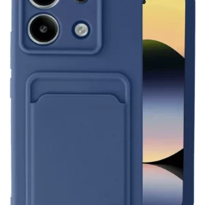 Newface Xiaomi Redmi Note 13 Pro 5g Kılıf Kelvin Kartvizitli Silikon - Lacivert