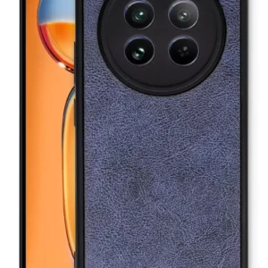 Newface Realme 12 5g Kılıf Aras Deri Kapak - Lacivert