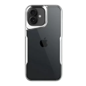 Newface İphone 16 Plus Kılıf Boyi Silikon Kapak - Gümüş