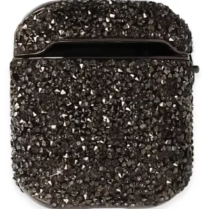 Newface Airpods 2 (2.nesil) Mira Taşlı Kılıf - Siyah