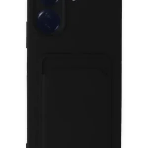 Newface Xiaomi Redmi 13c Kılıf Kelvin Kartvizitli Silikon - Siyah