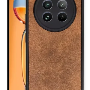 Newface Realme 12 5g Kılıf Aras Deri Kapak - Taba