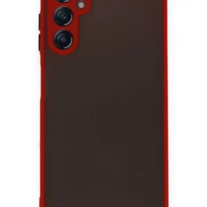 Newface Samsung Galaxy A25 5g Kılıf Montreal Silikon Kapak - Kırmızı