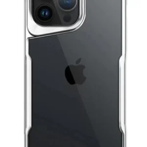 Newface İphone 14 Pro Max Kılıf Boyi Silikon Kapak - Gümüş