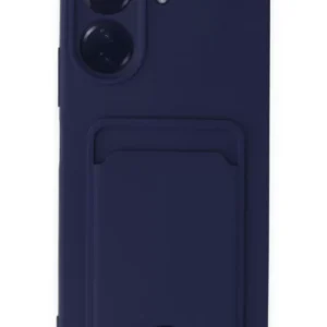 Newface Xiaomi Redmi 13c Kılıf Kelvin Kartvizitli Silikon - Lacivert