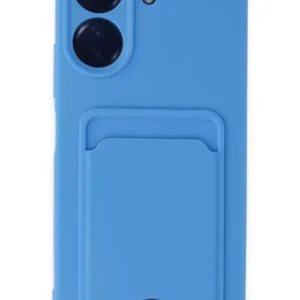 Newface Xiaomi Redmi 13c Kılıf Kelvin Kartvizitli Silikon - Mavi