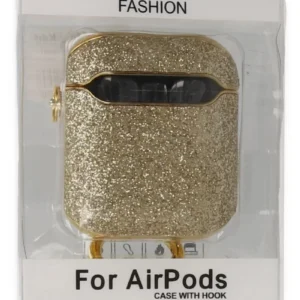 Newface Airpods 2 (2.nesil) Spell Simli Kılıf - Gold