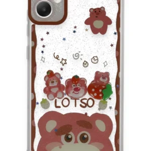 Newface Samsung Galaxy A05 Kılıf Sweet Desenli Silikon Kapak - Pembe